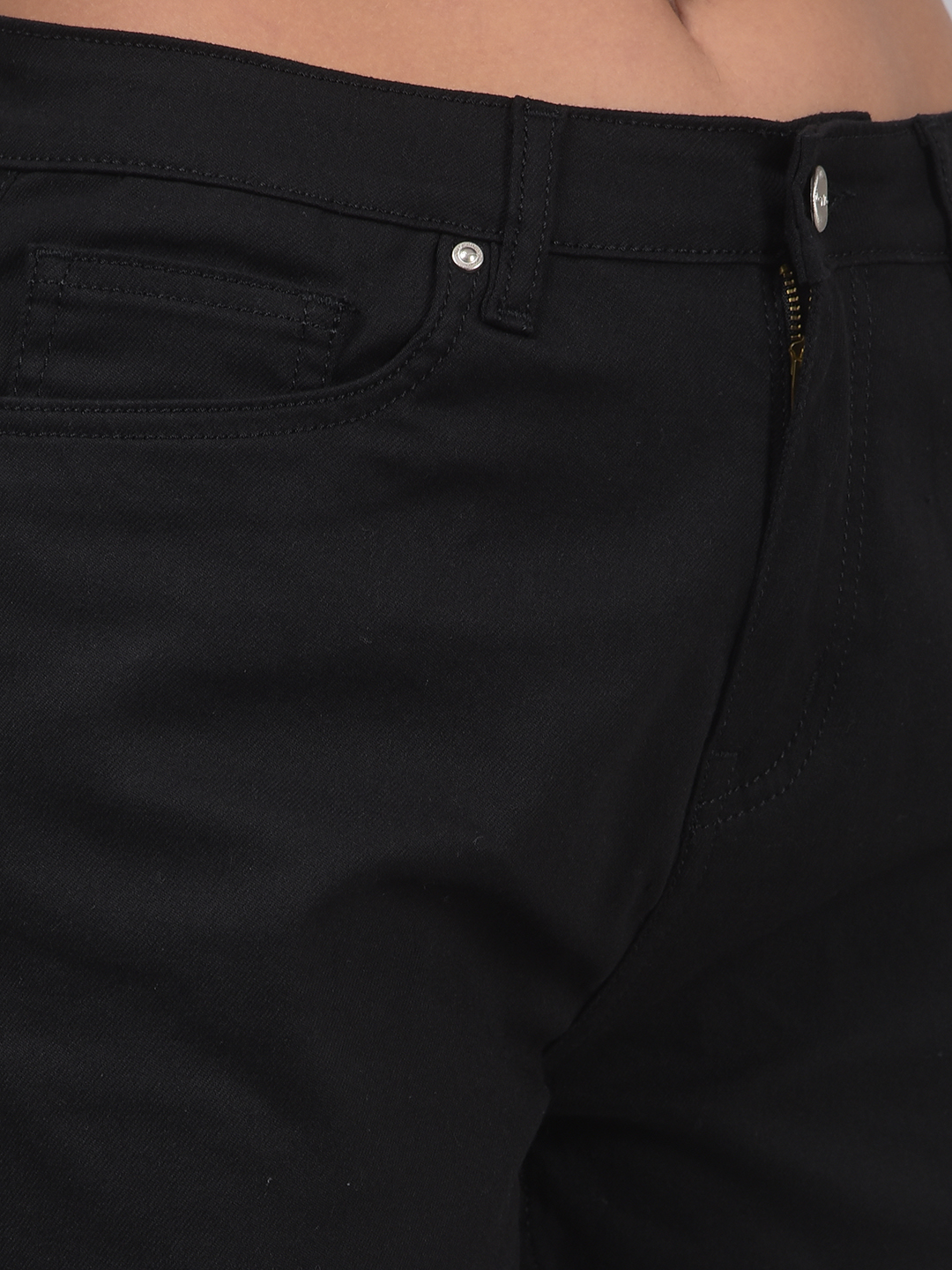 Numero Uno Women Solid Black Jeans